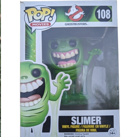 Ghostbusters Gift Set EXCLUSIVE NEW MINT with Slimer Funko Pop and Ghost T-Shirt